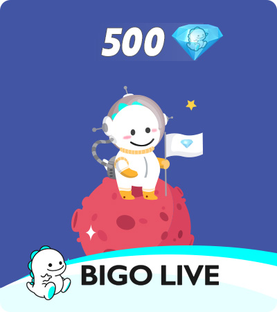 BIGO LIVE (ID Direct) 500 Diamonds