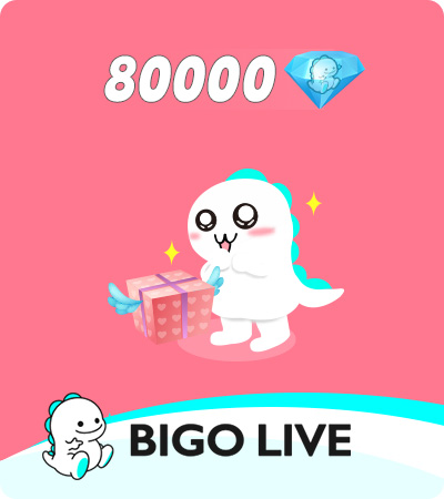 BIGO LIVE (ID Direct) 80000 Diamonds