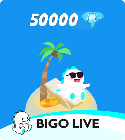 BIGO LIVE (ID Direct) 50000 Diamonds