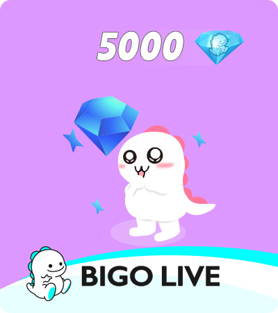 BIGO LIVE (Gift Card) 5000 Diamonds