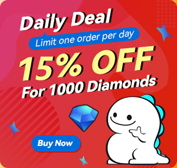 Daily Deal 1000 Diamonds