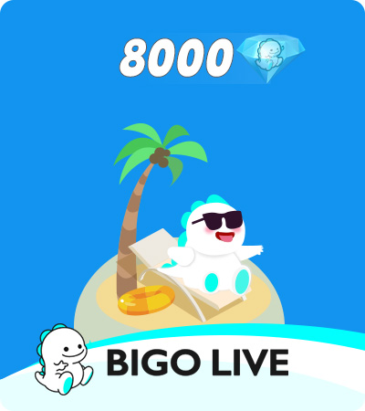 BIGO LIVE (ID Direct) 8000 Diamonds