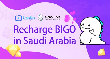 How to recharge BIGO LIVE diamonds in Saudi Arabia?