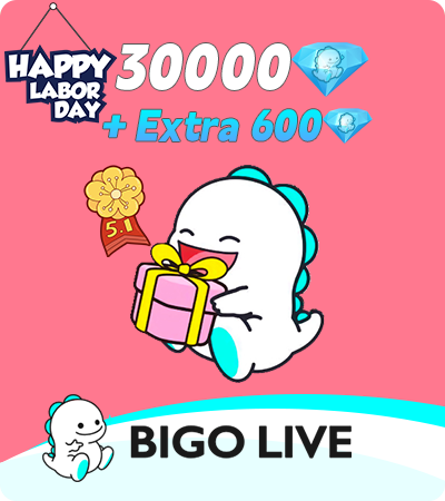 BIGO LIVE ID Direct (FR) 30000+600 Diamonds