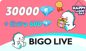 BIGO LIVE ID Direct (TR) 30000+600 Diamonds