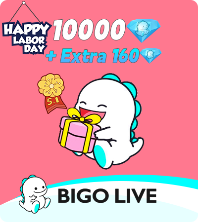 BIGO LIVE（官方ID直充） 10000+160鑽石
