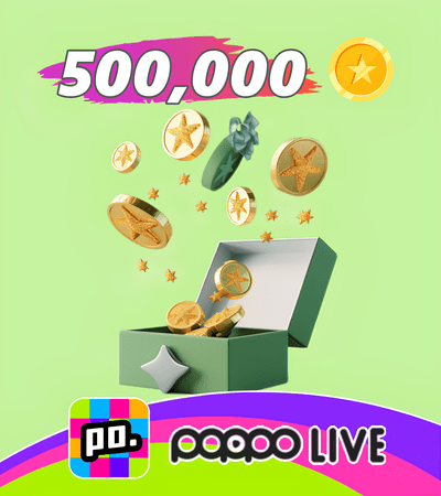 Poppo Live 500,000 Coins