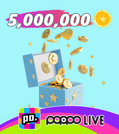 Poppo Live (ID Direct) 5,000,000 Coins