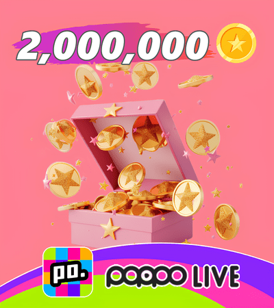 Poppo Live (ID Direct) 2,000,000 Coins