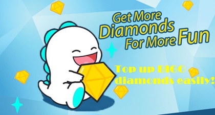Can you top up bigo diamonds easily overseas?