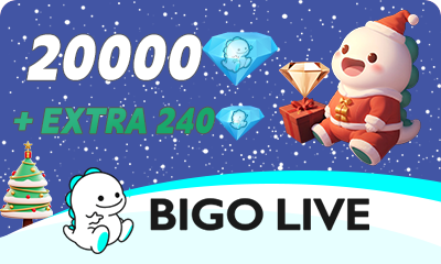 BIGO LIVE ID Direct (IT) 20000+240 Diamonds