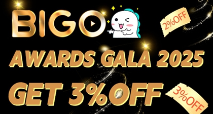 Let's Celebrate BIGO AWARDS GALA 2025 Anniversary! Get Exclusive Discount Now~