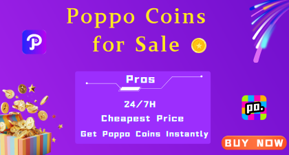 Poppo Coins for Sale - PoppoRecharge