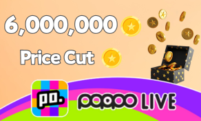 Poppo Live 6,000,000 Coins