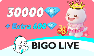 BIGO LIVE ID Direct (IT) 30000+600 Diamonds