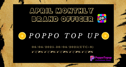 Poppo Live App Official Event – Top up coins