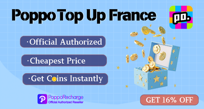 Poppo top up France online	