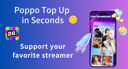 Poppo Top-Up Failed? Try This