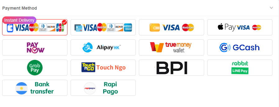 Poppo Recharge Payment Method