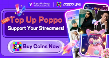 Save More on Poppo Live Coins with PoppoRecharge.com