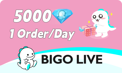 BIGO LIVE ID Direct (DE) 5000 Diamonds (20%OFF)