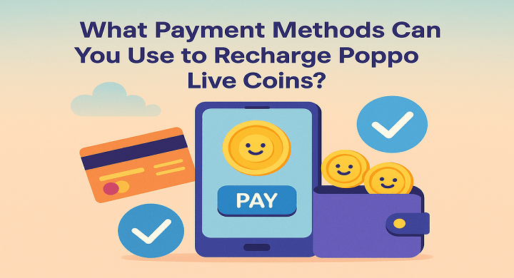 Top up Poppo coins using PayPal