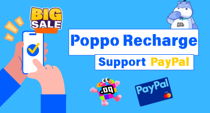 PoppoRecharge Now Supports PayPal: Safe & Fast 