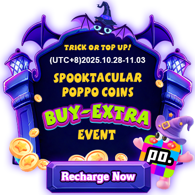 How to get extra Poppo coins on Halloween?