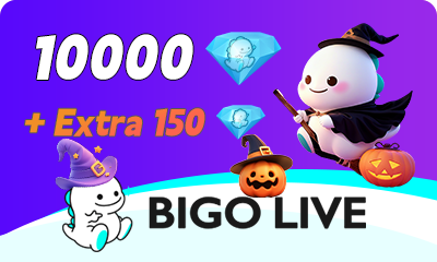 BIGO LIVE (ID Direct) 10000+150 Diamonds