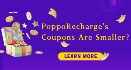 Why Are Popporecharge Coupons Smaller?