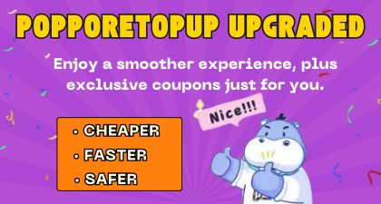 PoppoTopup Homepage Updated for Faster Poppo Recharge