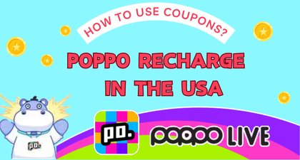 Can I use coupons when recharging Poppo coins in the US?