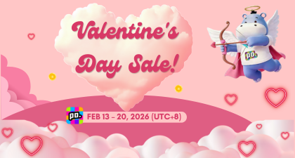 Valentine’s Week Poppo Coin top-up promotion on PoppoRecharge with limited-time discounts