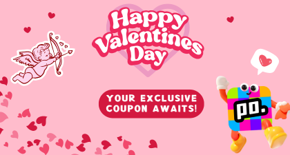Applying a Valentine’s Day coupon when topping up Poppo Coins on PoppoTopup
