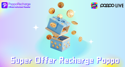 How to Poppo live top up?