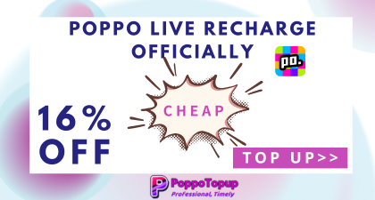 Cheap Poppo coin top up