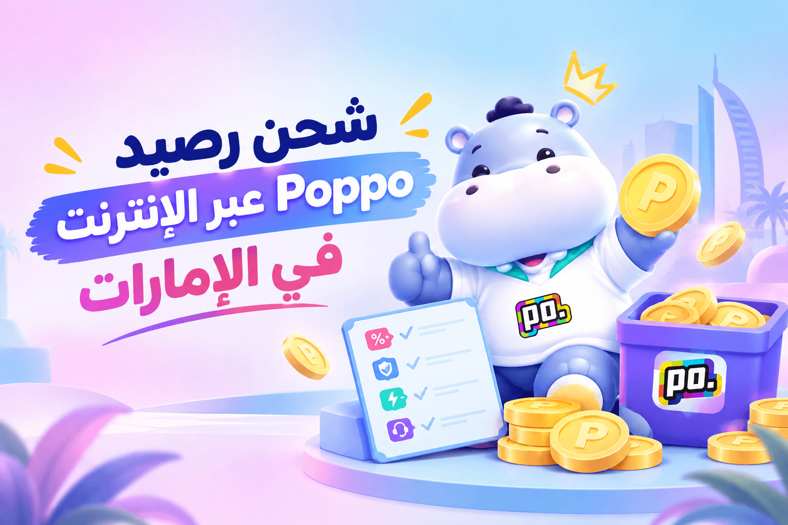 شحن رصيد بوبو في الإمارات