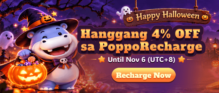 Promo Halloween PoppoRecharge 2026