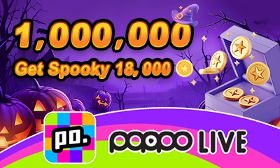 Poppo Live 1,000,000+18,000 Coins