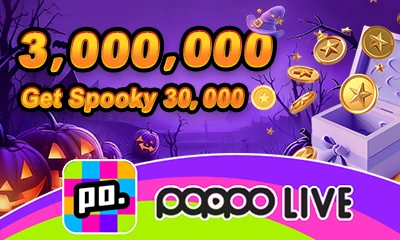 Poppo Live 3,000,000+30,000 Coins