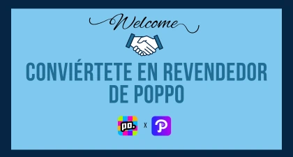 Conviértete en revendedor de Poppo en PoppoRecharge