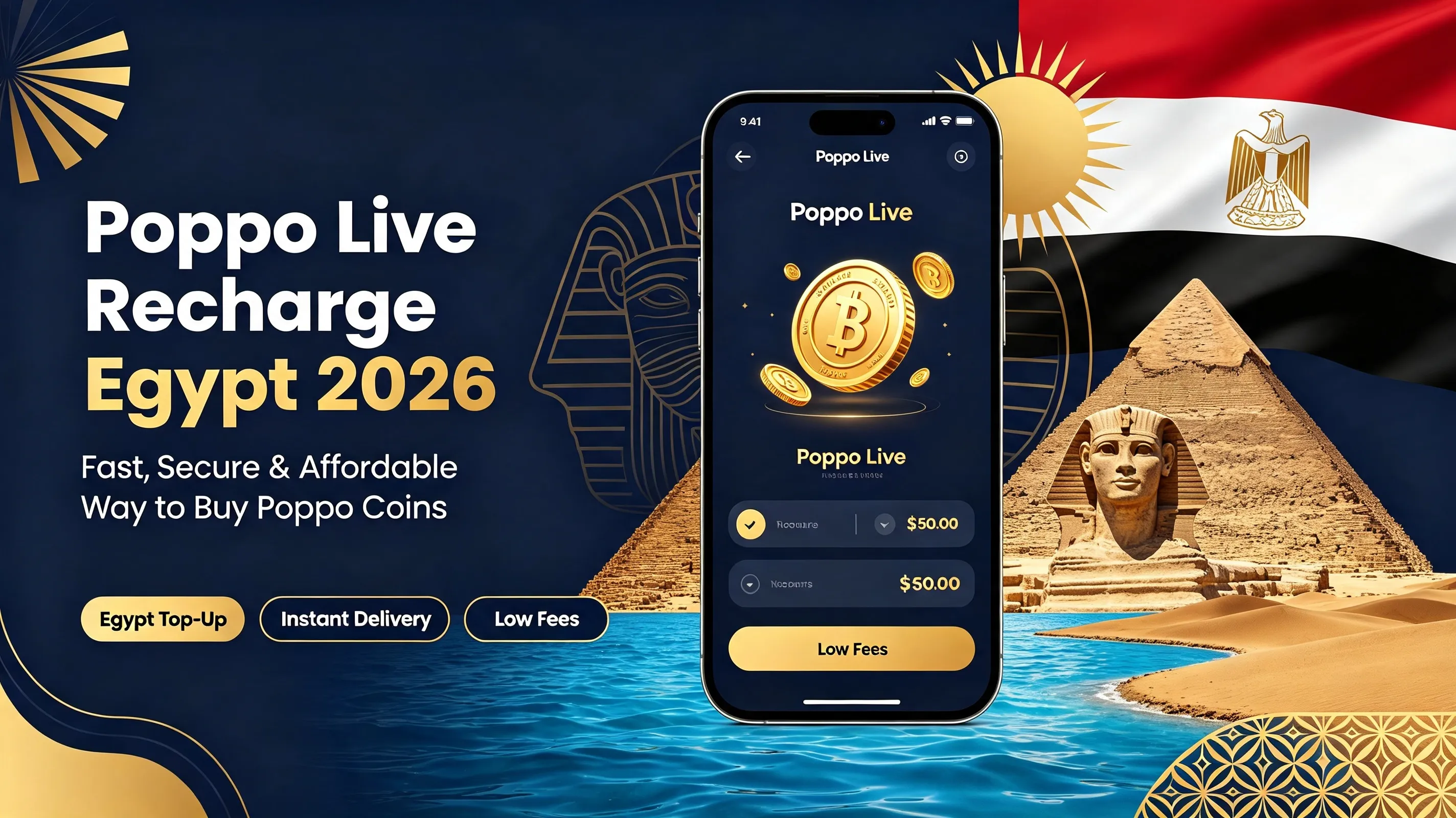 Poppo Live Recharge Egypt 2026: Fast, Secure & Affordable Way to Buy Poppo Coins