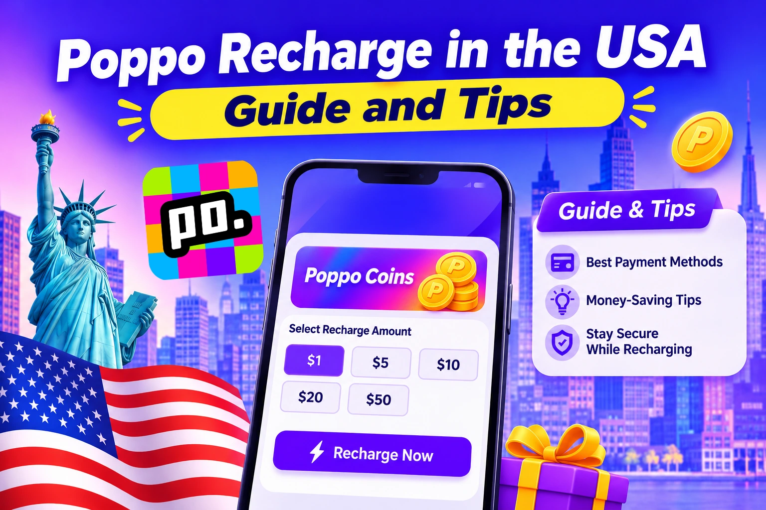 Poppo Recharge in the USA: Complete Guide and Tips