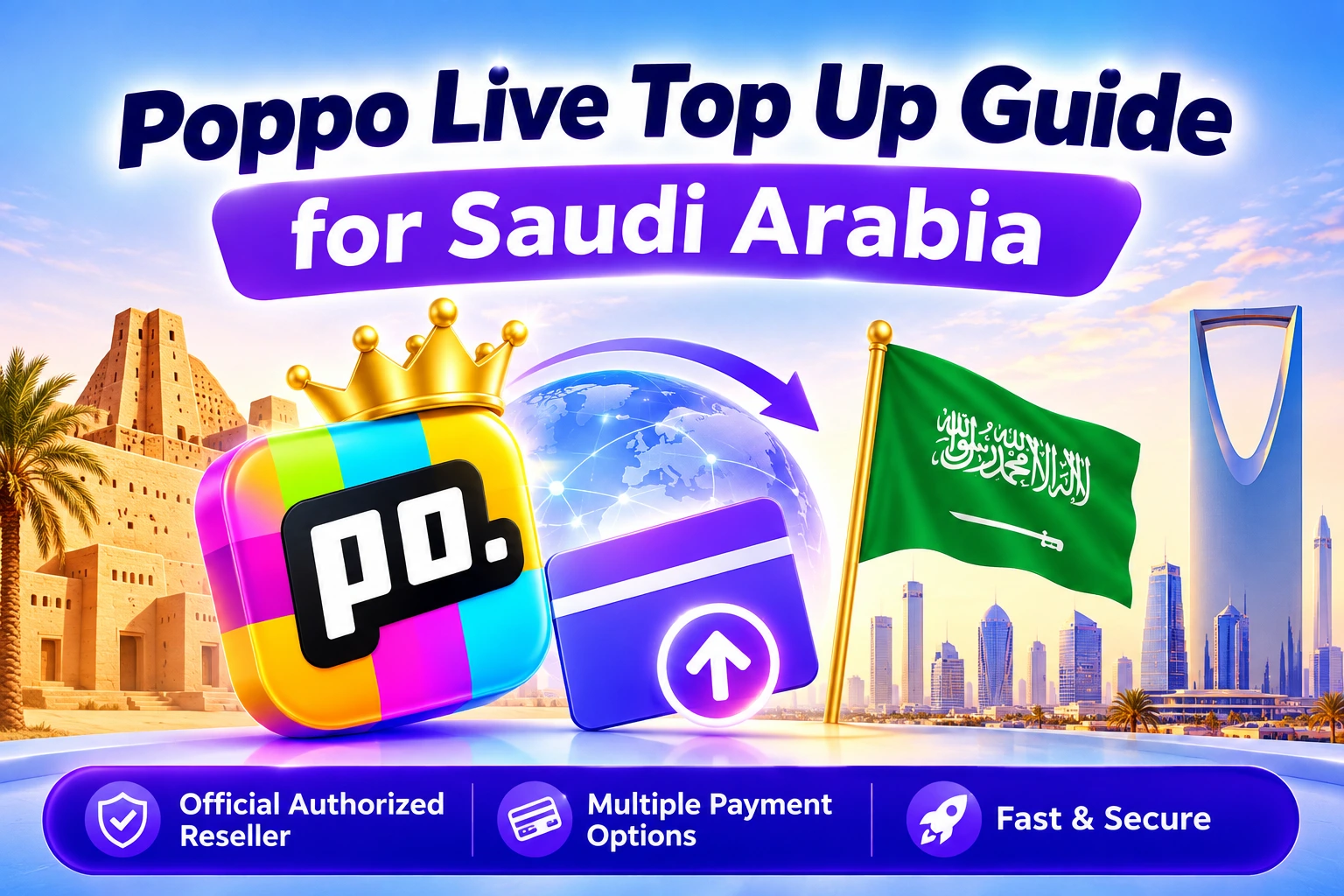 Poppo Live Top Up Guide for Saudi Arabia